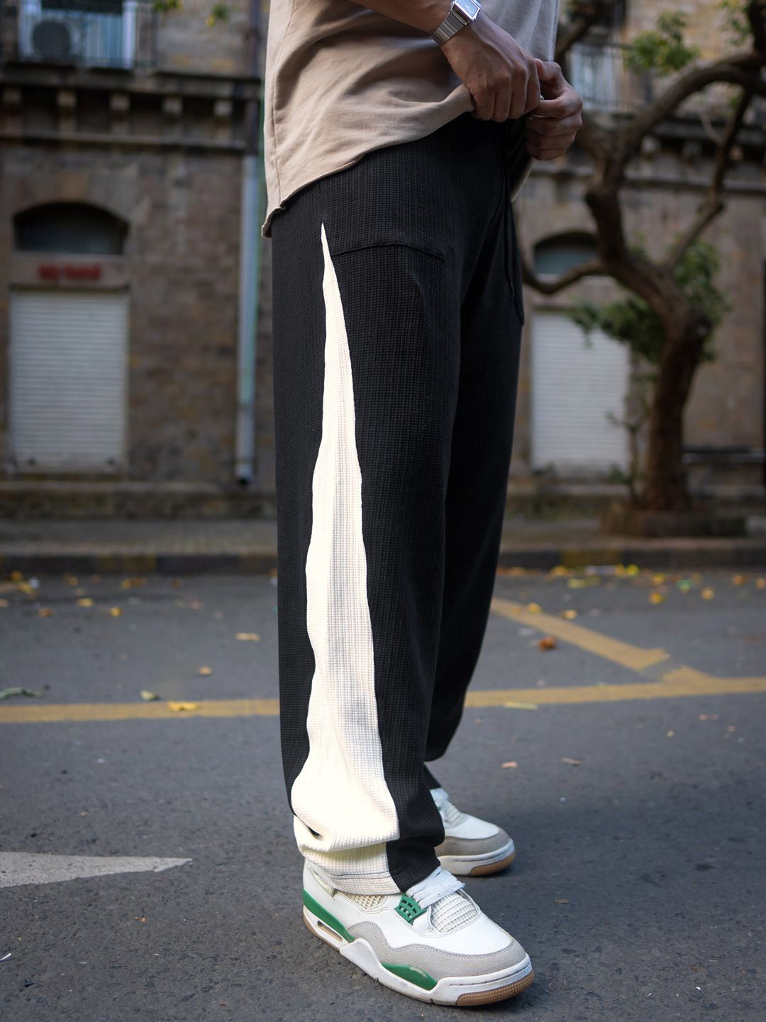 Powerlook Men Mid Rise Baggy Fit Track Pant