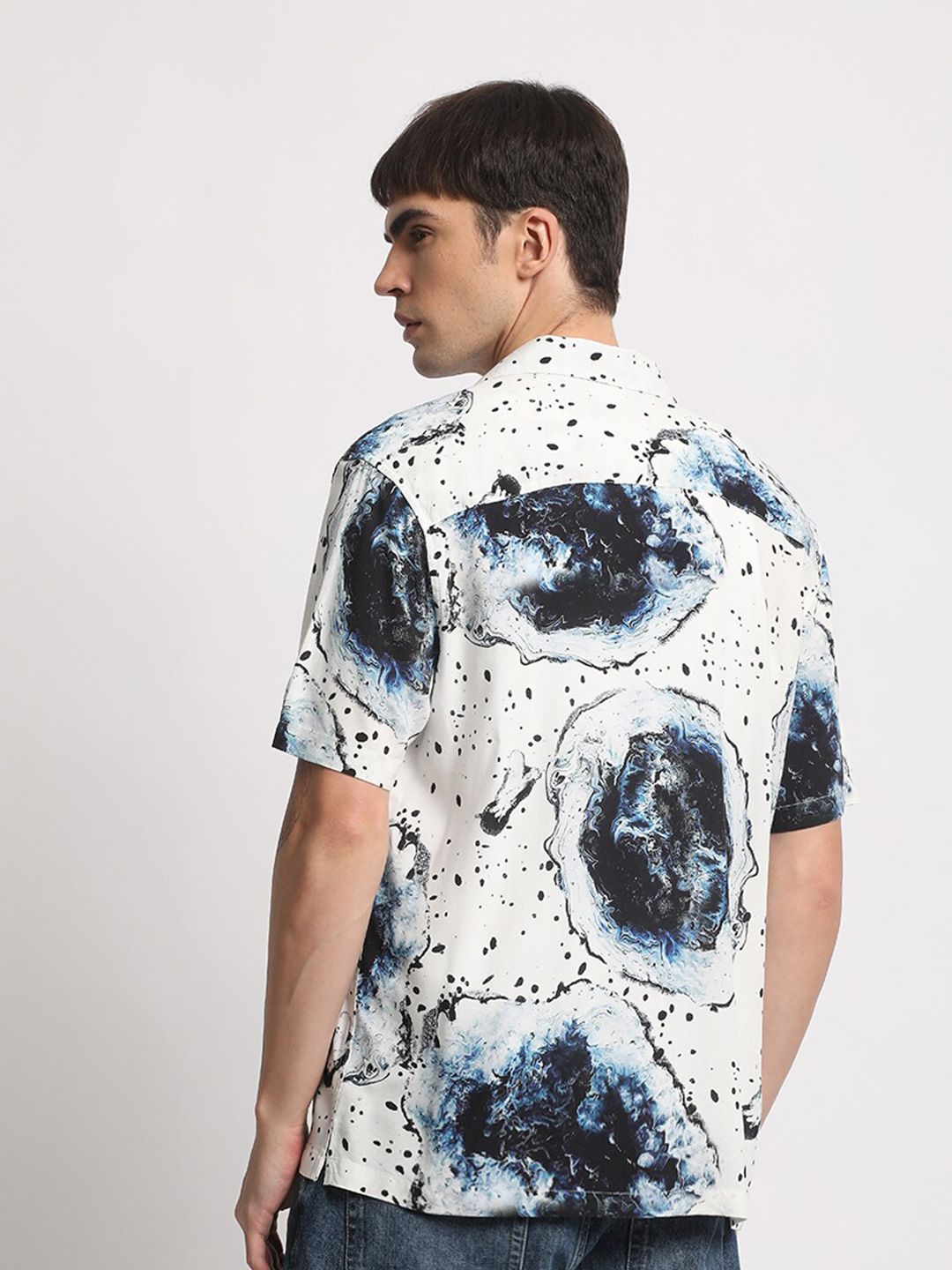 THE BEAR HOUSE Abstract Printed Casual Shirt