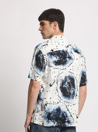 THE BEAR HOUSE Abstract Printed Casual Shirt