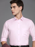 Raymond Pure Cotton Self Design Slim Fit Textured Formal Shirt