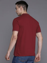 Raymond Men Polo Collar Pure Cotton T-shirt