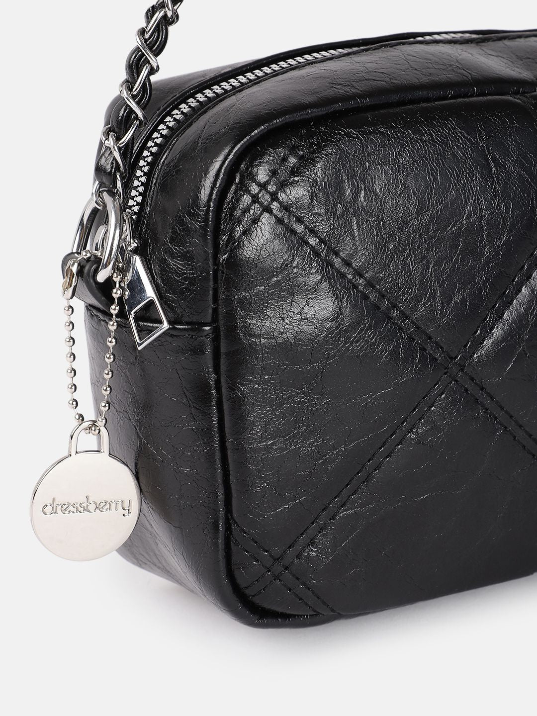 DressBerry Quilted Shoulder Bag