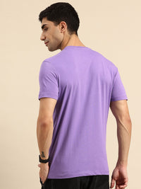 Being Human Floral Printed Pure Cotton Slim Fit T-shirt