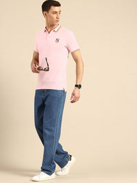 Being Human Polo Collar Pure Cotton T-shirt