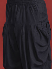 Anouk Men Striped Thread Work Kurta with Salwar