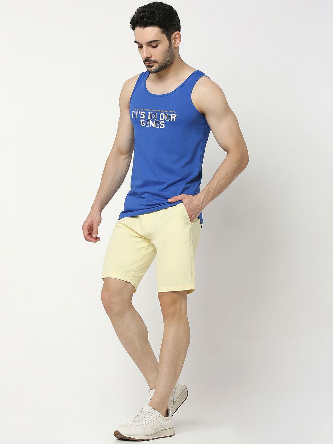SPYKAR Men Mid-Rise Shorts