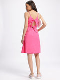DressBerry Delicate Bows Strappy A-line Dress
