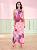 AND Women Floral Printed Sleeveless Maxi Dress