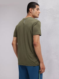 HRX by Hrithik Roshan Men Typography Printed Rapid-Dry Training T-shirt