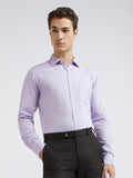 Park Avenue Self Design Pure Cotton Slim Fit Opaque Formal Shirt