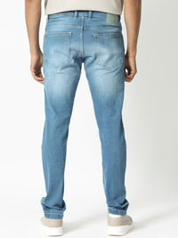 RARE RABBIT Men Night Hawk Slim Fit Mid-Rise Stretchable Jeans