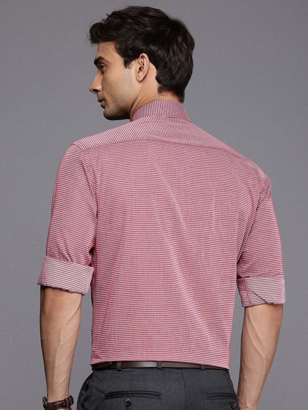 Raymond Slim Fit Opaque Pure Cotton Formal Shirt