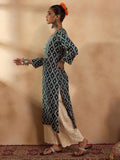 Indo Era Ethnic Motifs Printed Thread Work Kurta