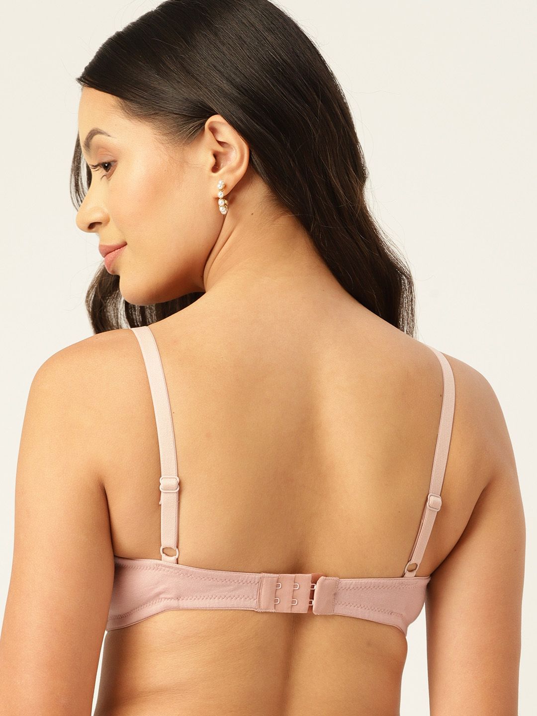 DressBerry Pack of 2 Solid T-Shirt Bra