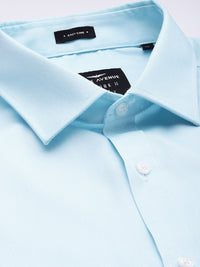 Park Avenue Self Design Slim Fit Formal Shirt