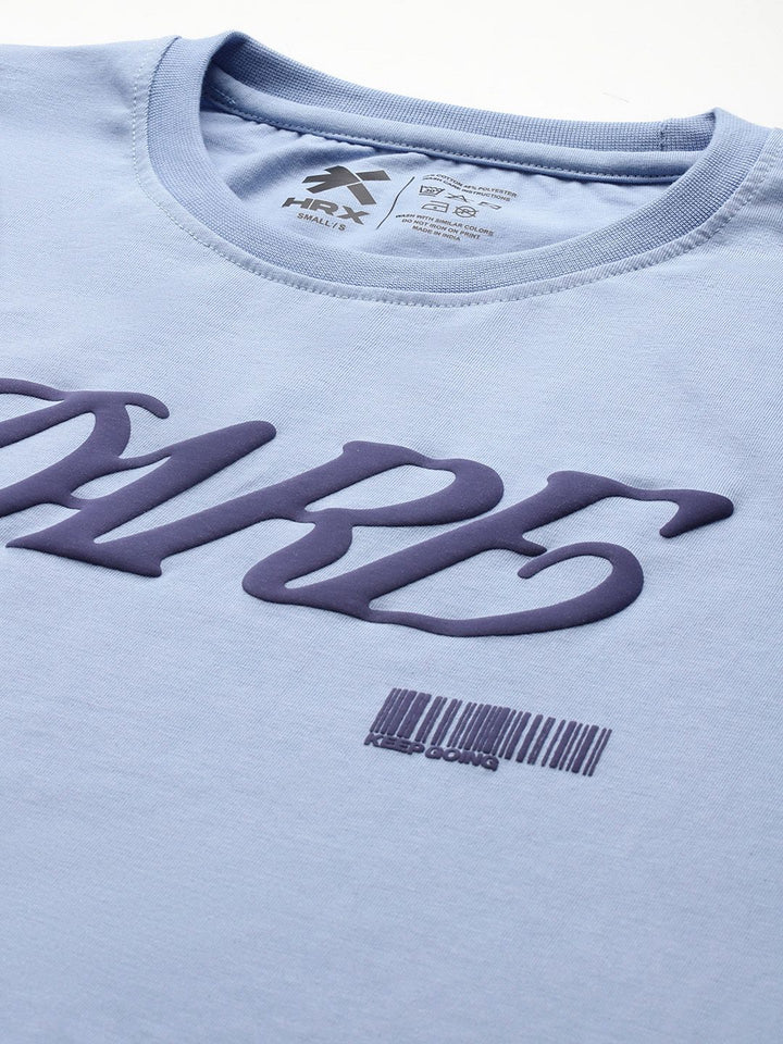 HRX by Hrithik Roshan Typography Printed T-shirt