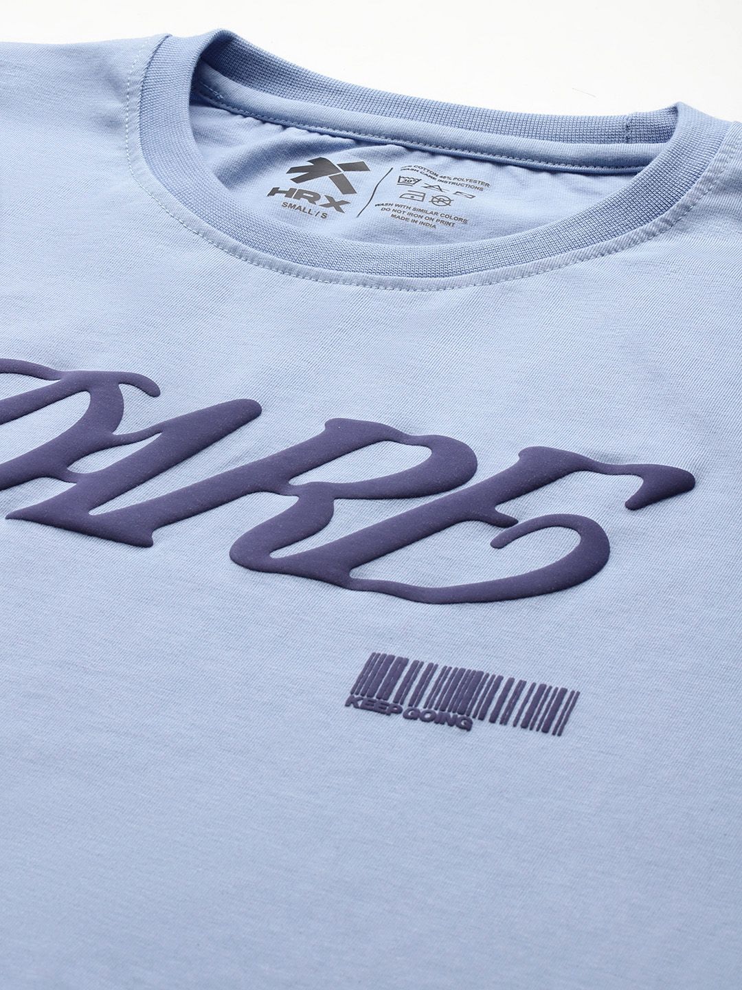 HRX by Hrithik Roshan Typography Printed T-shirt