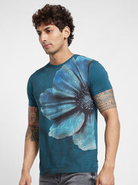 Being Human Floral Printed Cotton T-shirt