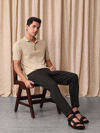 Mr Bowerbird Men Cropped Tapered Fit Stretchable Jeans