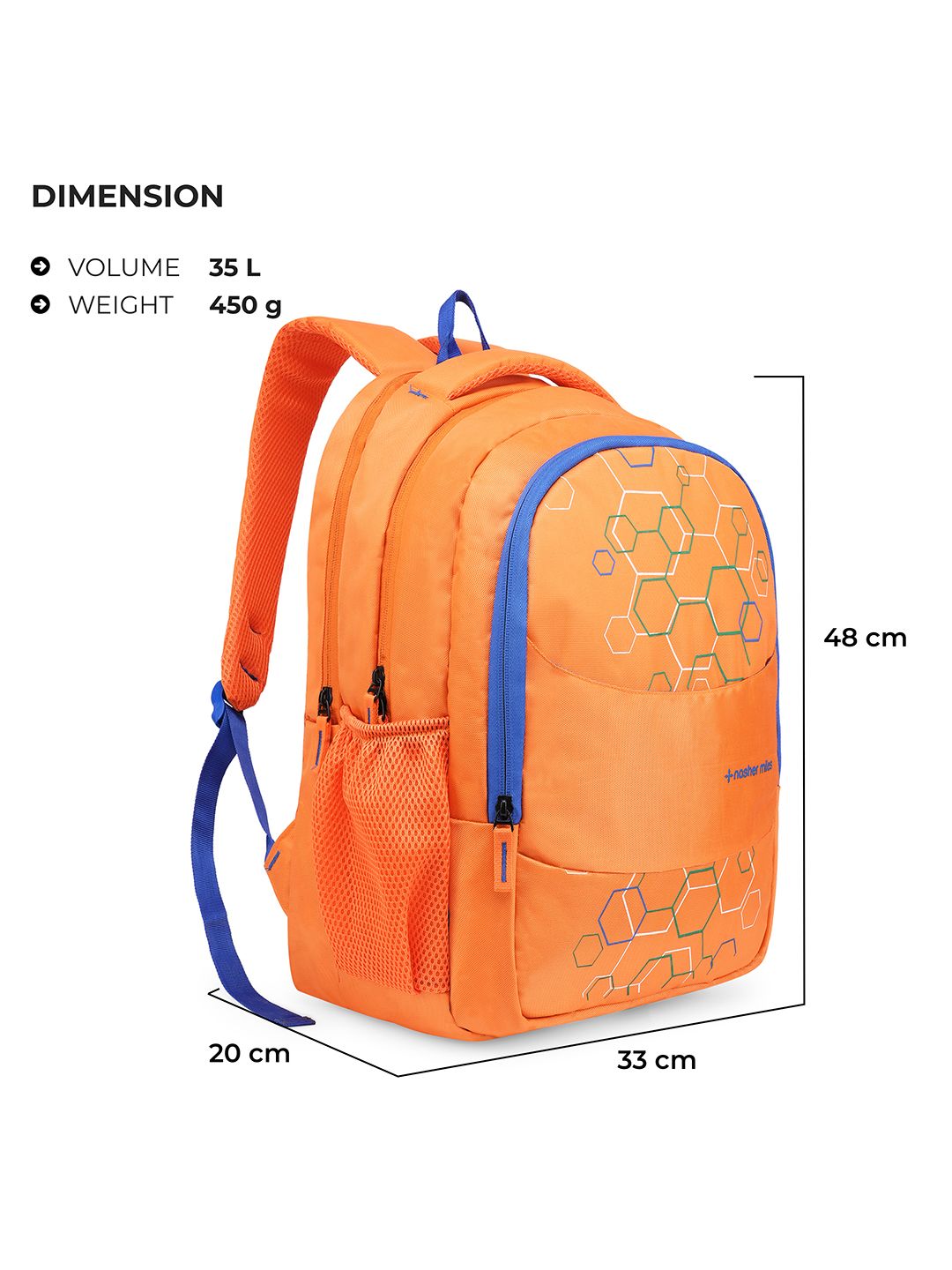 Nasher Miles Unisex Graphic Backpack