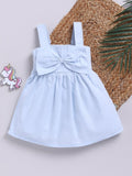 Moms Love Infant Girls Cotton Dobey Work Fit & Flare Dress