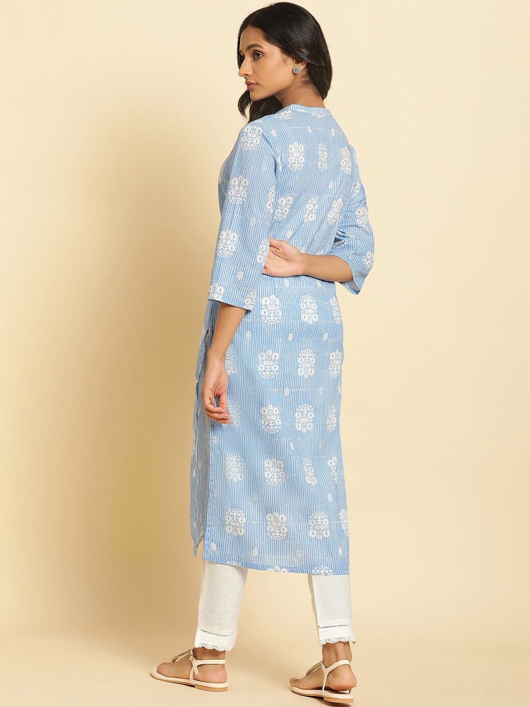 W Ethnic Motifs Printed Kurta