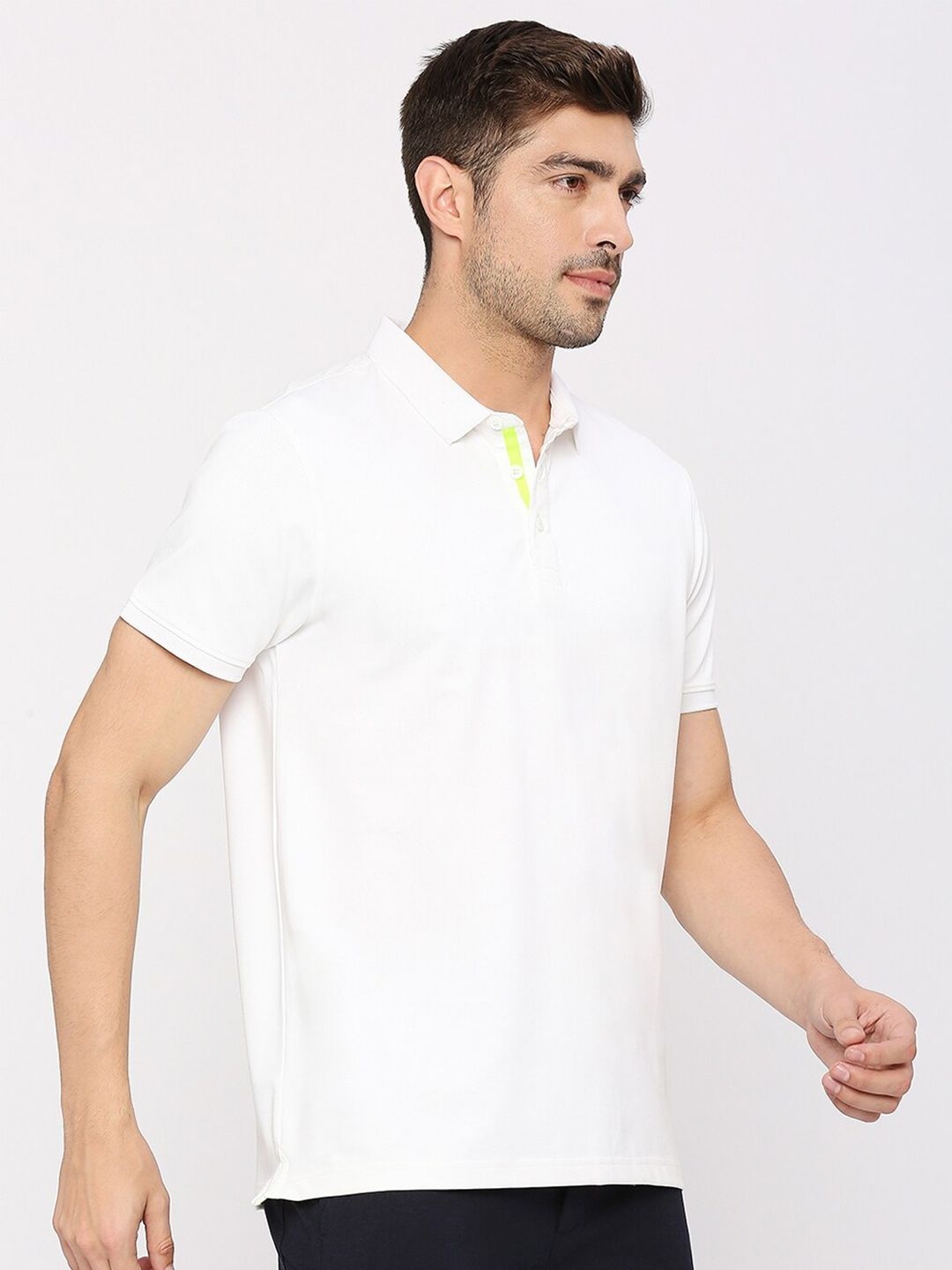 SPYKAR Polo Collar Half Sleeve Cotton T-shirt