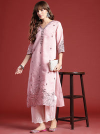 Anouk Floral Embroidered Kurta