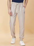 Being Human Men Brand Name Logo Printed Mid-Rise Joggers