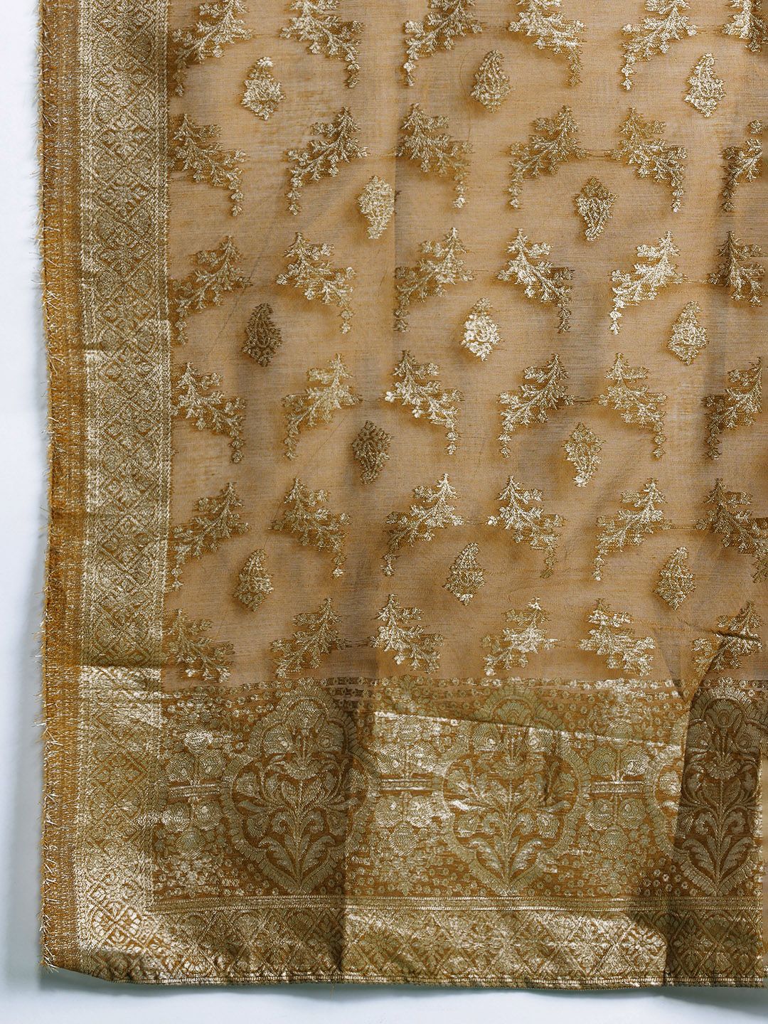 Indo Era Women Ethnic Motifs Woven Design Kurta with Trousers & With Dupatta