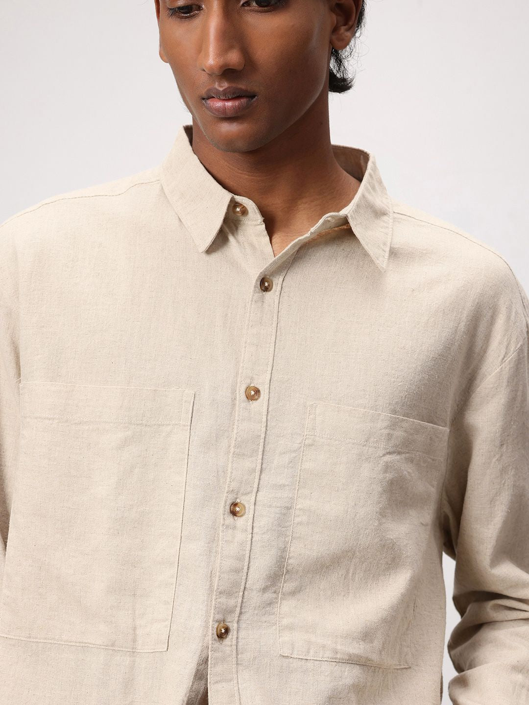 ether 365 Essentials Spread Collar Casual Shirt