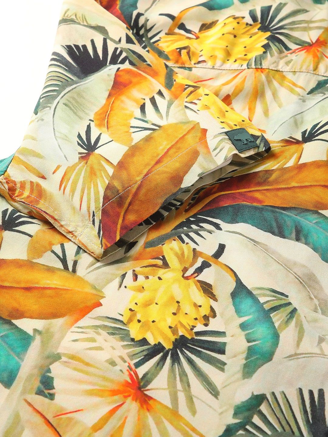 THE BEAR HOUSE Tropical Printed Casual Shirt