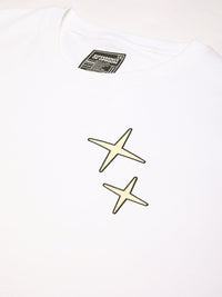 Difference Of Opinion Men Short Sleeve Oversized Crew Neck Printed Tshirt