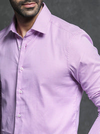 RARE RABBIT Men Genium Slim Fit Checked Cotton Shirt