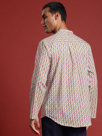 Anouk Pure Cotton Printed Short Kurta