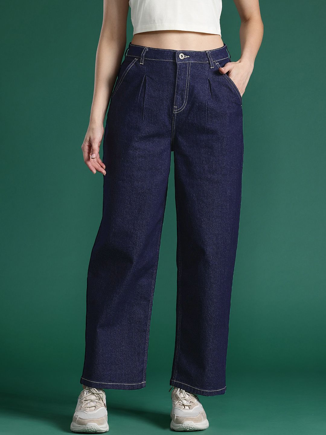 DressBerry Women Slouchy Fit Stretchable Jeans