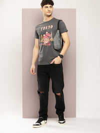 DILLINGER Men Printed Pure Cotton T-shirt