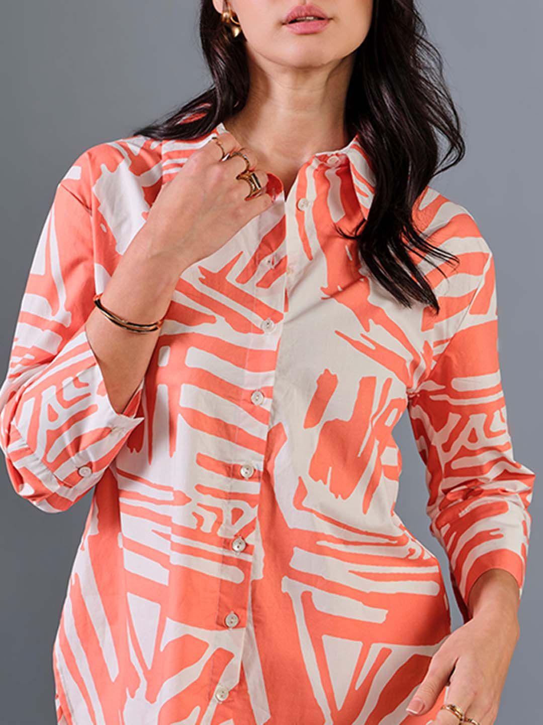 AND Cotton Maxi Longline Top