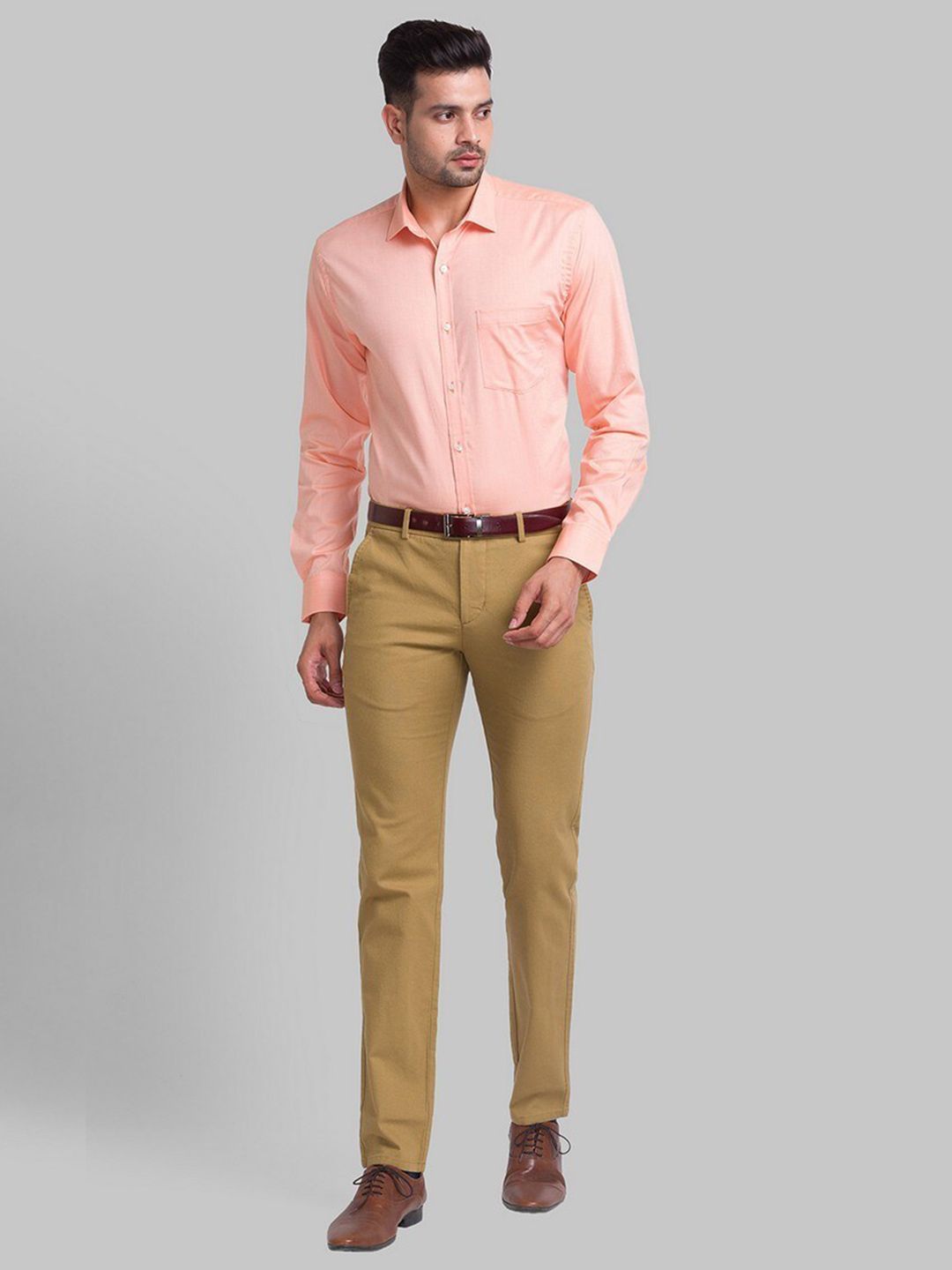 Park Avenue Slim Fit Organic Cotton Formal Shirt