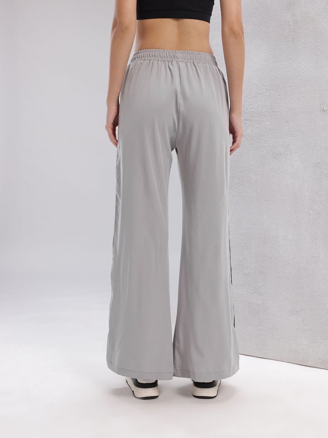 HRX by Hrithik Roshan Women Rapid-Dry Training Track Pants with Side Slits