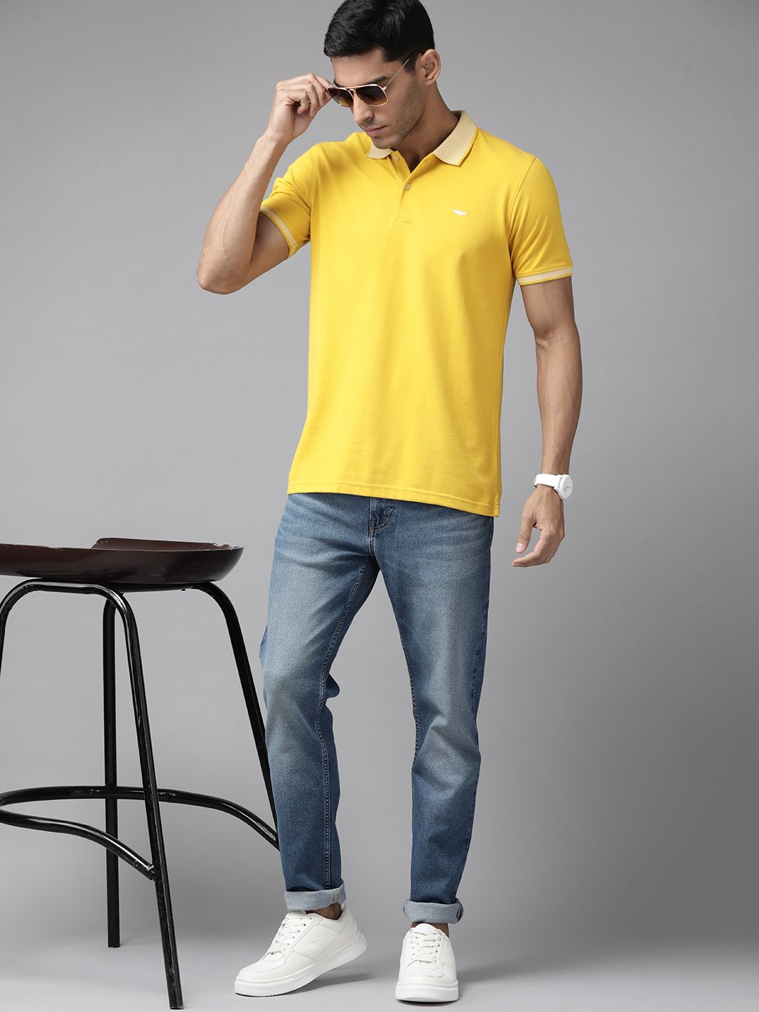 Park Avenue Polo Collar Slim Fit T-shirt