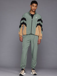 HRX by Hrithik Roshan Colourblocked Rapid-Dry Lifestyle Tracksuit