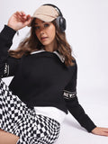 DressBerry Drop-Down Shoulder Sweatshirt