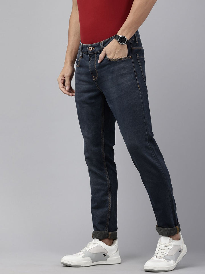 SPYKAR Men Skinny Fit Low-Rise Light Fade Stretchable Jeans