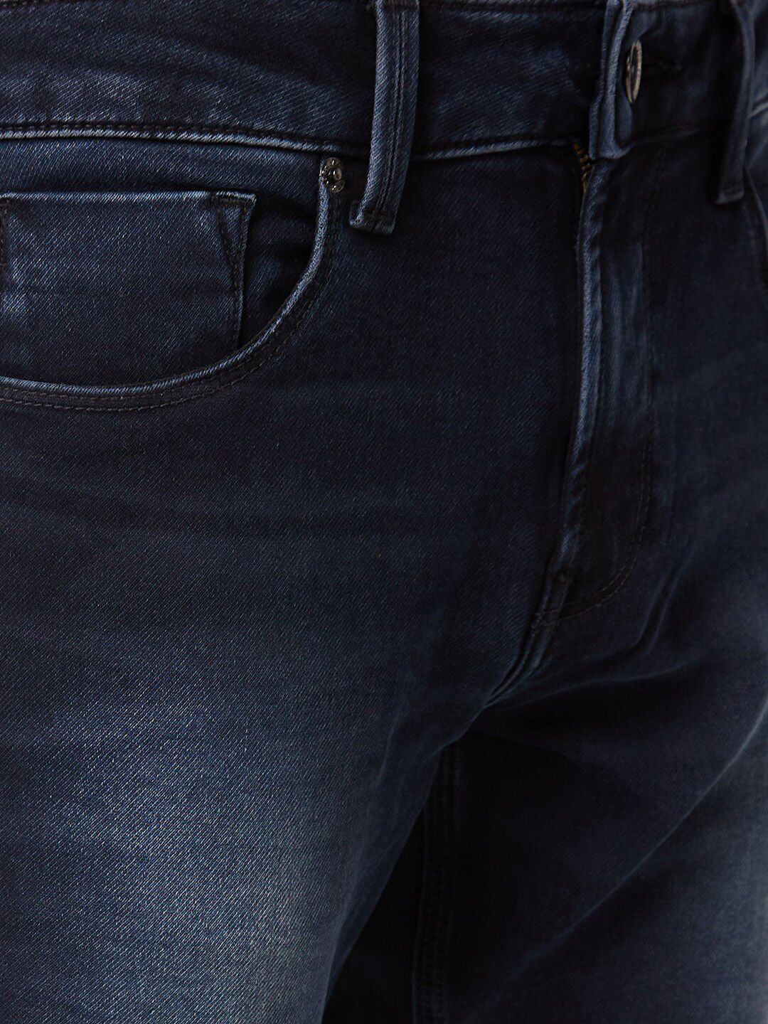 Lelaki Spykar Santai Fit Light Fade Jeans Regangan