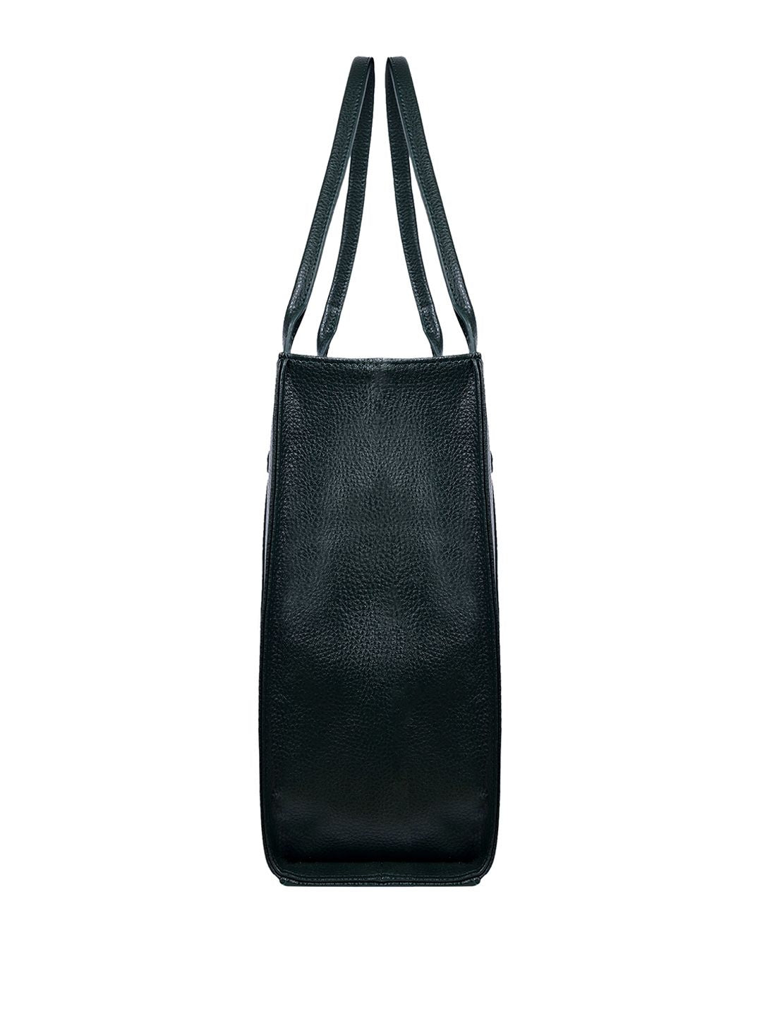 Lino Perros Textured Structured Shoulder Bag with Laptop Compartment