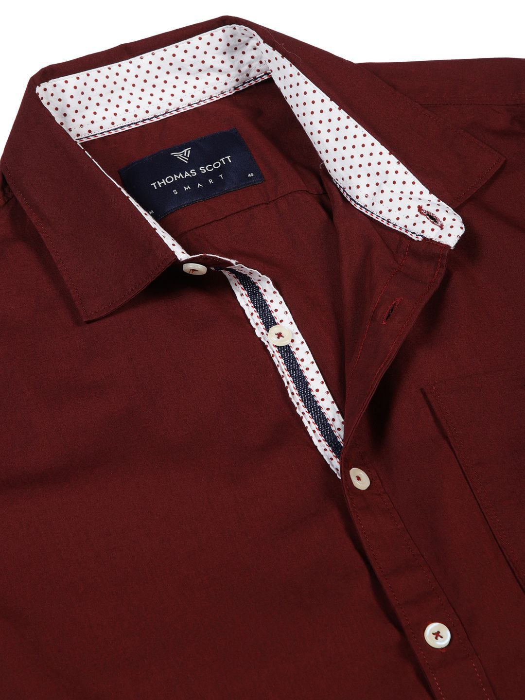 Thomas Scott Men Premium Opaque Casual Shirt