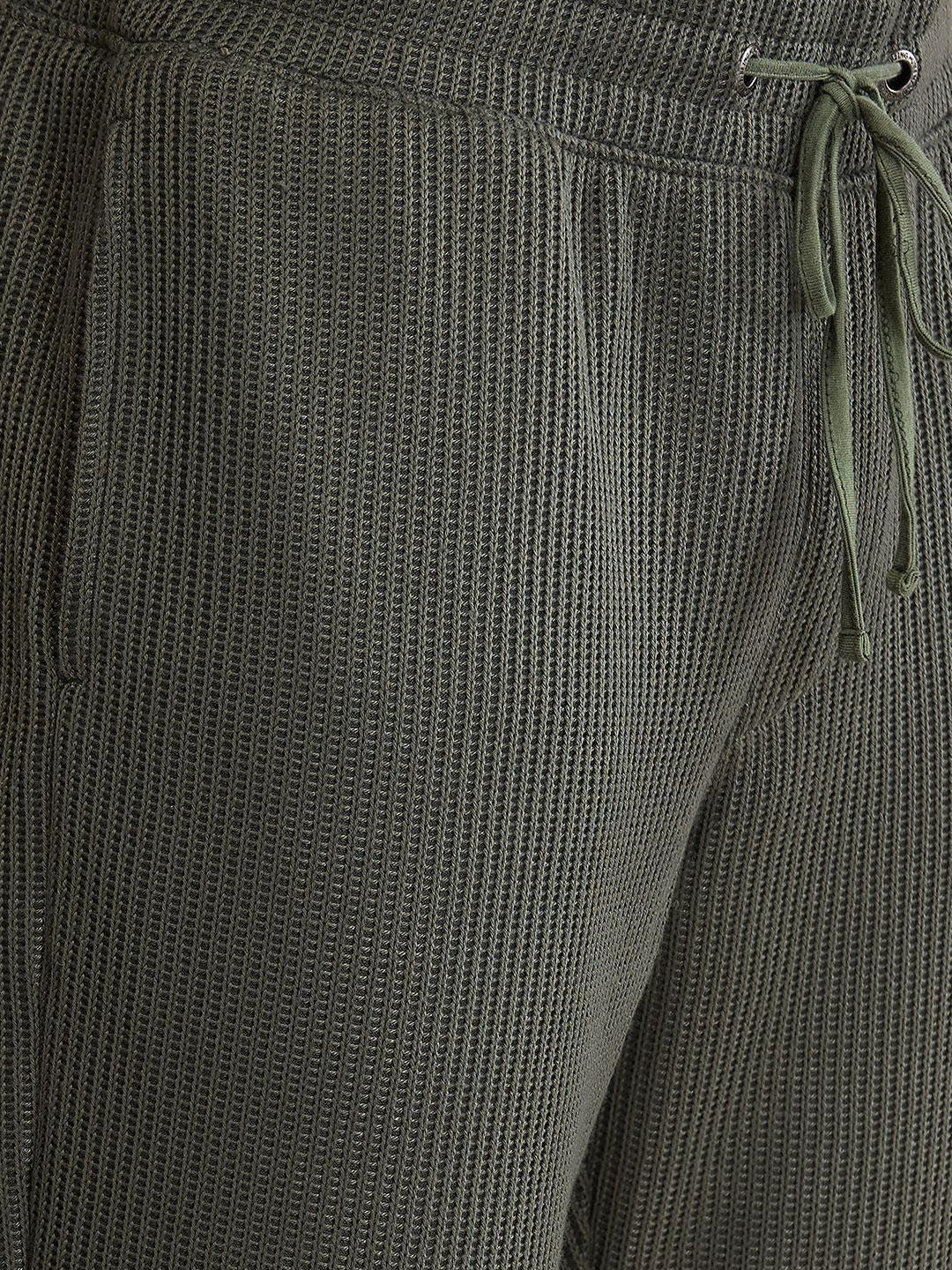 Being Human Men Striped Mid Rise Jogger