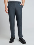 Raymond Men Checked Slim Fit Trousers