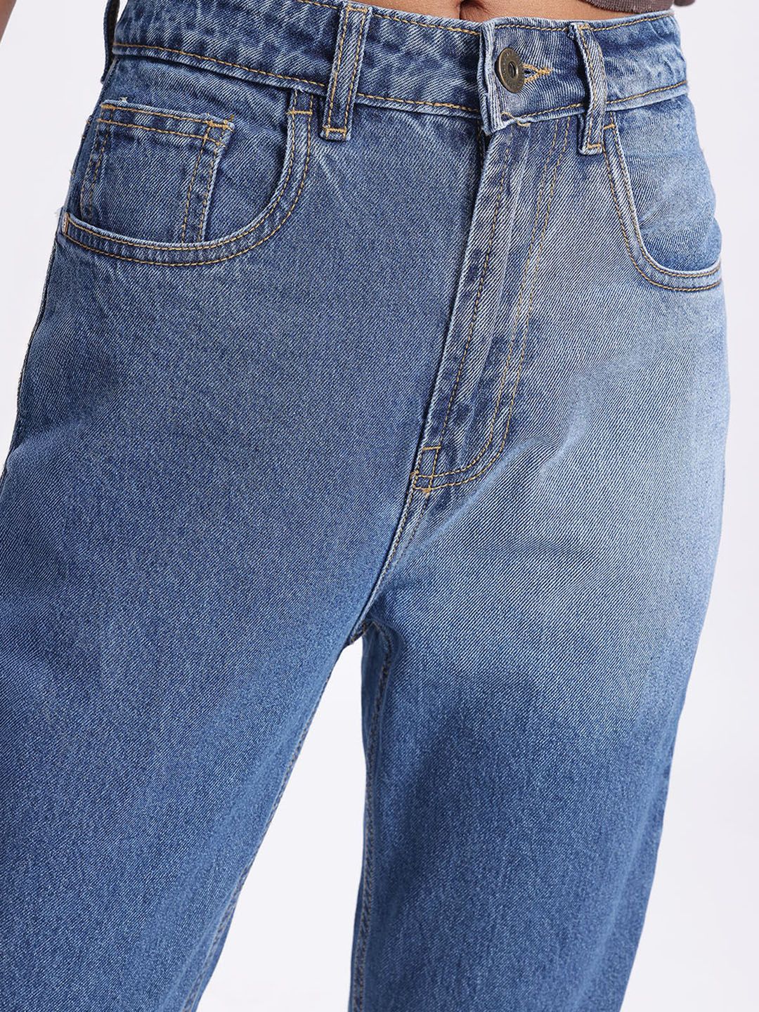 DressBerry Women Timeless Straight Fit Jeans